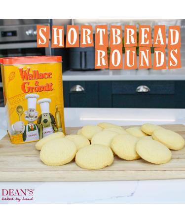 Wallace & Gromit Scottish All Butter Shortbread Biscuit Gift Tin - 300g Reusable Collectable "Cracking Shortbread Box. Delicious Irresistible Luxury Cookie Snack. Give At Christmas Or For A Birthday. - Buy Online on SooperMarket.com