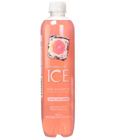 Sparkling Ice Pink Grapefruit flavoured sparkling water with zero sugar and zero calories. Sparkling Ice drinks are packed with fun and fruity flavours for everyone to enjoy. (12 pack) Pink Grapefruit (Classic) 503 ml (Pack of 12)
