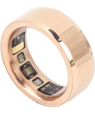 Smart Ring - Multifunctional Rechargeable Waterproof Sleep Monitor | Body Temperature Tracking | Aluminum & Ceramic Design - Buy Online on SooperMarket.com