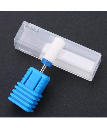 Nail Drill Bit Ceramic Nail Drill Bit Electric for Manicure Pedicure Cuticle Gel Nail Polishing Nail Art Tools Accessories for Acrylic Gel Nails for Salon Home Use (Round Head M) - Buy Online on SooperMarket.com