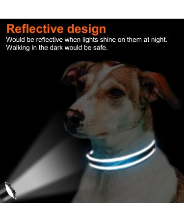 Buy Joytale Reflective Dog Collar for Small Dogs - Blue S (Pack of 1) | International Shipping Available - Buy Online on SooperMarket.com
