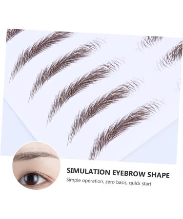 NOLITOY 4pcs Eyebrow Stickers Eyebrow Trimming 4d Makeup Tools - Buy Online on SooperMarket.com