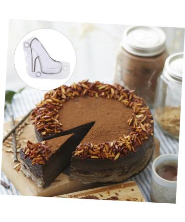 PRETYZOOM Chocolate Mold Shoe Fondant Mold 3D Shoes Cake Mold for Chocolate 3D High Heel Meaningful Gift Sugarcraft Mold Soap Making Decor Reusable Mold Muffin Cartoon Plastic Miss - Buy Online on SooperMarket.com