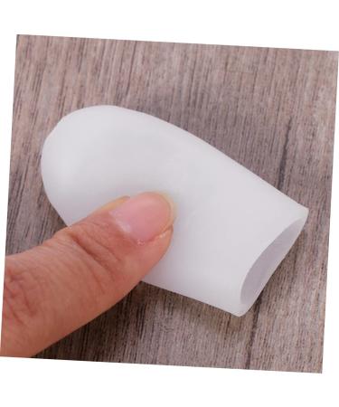 Gel Shoe Toe Protector - White Sleeve for Blisters and Eversion - Foot Cover Stickers for Ultimate Protection - Buy Online on SooperMarket.com