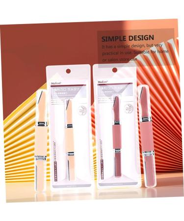 Buy Ipetboom Double-Headed Eyebrow Shaping Tool & Lady Shaver - Exfoliating Facial Hair Trimmer for Women | International Shipping Available - Buy Online on SooperMarket.com