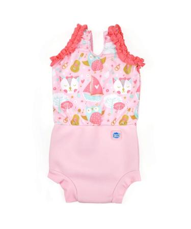 Splash About Happy Nappy Costume with Reusable Swim Nappy Owl & the Pussycat 2-3 Years