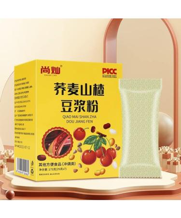 Buckwheat Hawthorn Soybean Milk Powder Instant Oatmeal Soup Nutritious Healthy and Full Meal Replacement Porridge Miscellaneous Cereals (2 Boxes) - Buy Online on SooperMarket.com