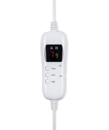 Sinnlein Heating Ceiling - T V S d GS Checked - 160x120cm Electric Blanket with Timer & 9 Temperature Levels | Washable & Cuddly | International Shipping - Buy Online on SooperMarket.com