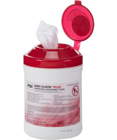 PDI Sani-Cloth Plus - Large Germicidal Disposable Cloth - 160 Count - Buy Online on SooperMarket.com