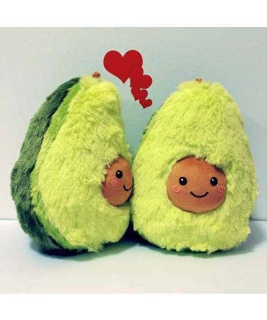 RAINBEAN Avocado Plush Toy Mini Cute Pillow 15.74 Inches - Soft Fruit Stuffed Cushion Doll for Bedroom Decor - Perfect Gift for Kids, Friends, Boys, Girls - Christmas/Birthday/Valentine - Buy Online on SooperMarket.com