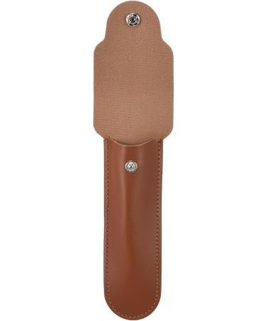 PATIKIL Leather Razor Protective Case 2 Pack | Double Edge Razor Sheath for Travel | Premium Shaving Device Protector in Brown - Buy Online on SooperMarket.com
