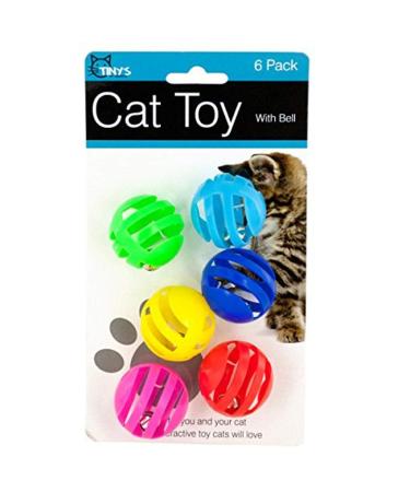 Bulk buys Balls with Bells 1 x 1 x 1 inche yellow,green,blue,red,silver,pink
