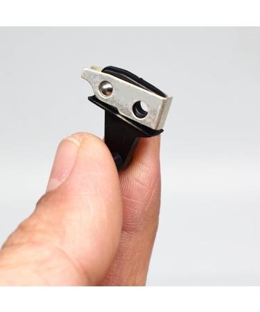 Professional Hair Clipper Accessories Repairing Parts Adjusting Lever Latch Plate Switch Button Spring Tension Cam Follower Compatible with Wahl Magic Clip 8148 8591 8504 1919 (Black) - Buy Online on SooperMarket.com