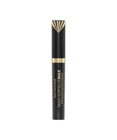 Max Factor Masterpiece Black Black Mascara Defining and Volumising Liquid Eye Cosmetic Brush X1 X1 Max Standard Female Eyelash 1 Mu