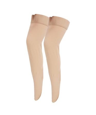 Closed Toe Compression Compression Stockings Socks Thigh Calf Shin Supports 2332mmHg Pressure Thigh High Compression Socks Closed Toe Sports Compression Stockings Graduated