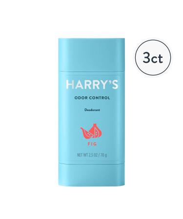 Harry's Men's Deodorant - Odor Control Deodorant - Aluminum-Free - Fig 2.5 Oz 3 count (Pack of 1) Aluminum Free - Discontinued Fig - Buy Online on SooperMarket.com