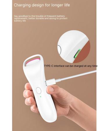Rechargeable Heated Eyelash Curler - Long Lasting Curl Color Changing Silicone Fits Eye Design - Buy Online on SooperMarket.com