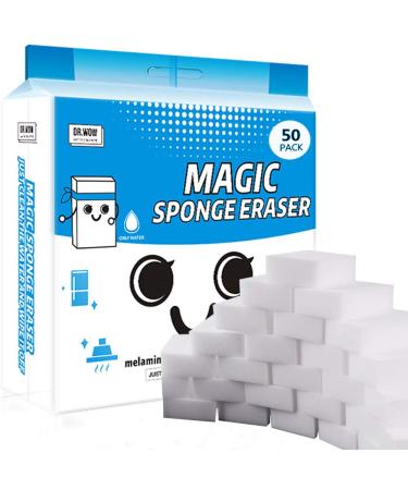 Dr.WOW 50 Pcs/lot Magic Sponge Eraser Multi-Functional Melamine Foam Cleaner 100x70x30mm
