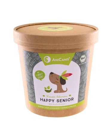 Anicanis Bio herbal mix Happy senior for dogs - herbs from the veterinary practitioner - for older & senior dogs - feeding - 100g organic Happy Senior