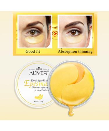 ZODENIS Under Eye Patches (20 Pairs) - 24K Gold Mask Amino Acid & Collagen for Care Masks Dark Circles and Puffiness Beauty Personal Care (Gold) - Buy Online on SooperMarket.com