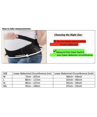 Jamila Maternity Belt - Pink XXL Pregnancy Support for Back, Waist, Belly - Relieve Pelvic Hip Pain, Labour & Recovery - Buy Online on SooperMarket.com