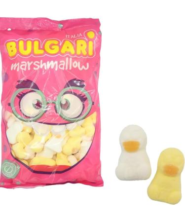 VIMIX Marshmallow Ducks Bag 900g - Vanilla Flavour Marshmallows in the Shape of Ducks | Ideal for Easter Pick and Mix Line - Buy Online on SooperMarket.com