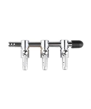 Movoja air aquarium air distributor |3 subject |Continuously regulated |Variants: 2-10 times |Stainless steel |Distributor Air Strom controller aquariums 3x - connectors