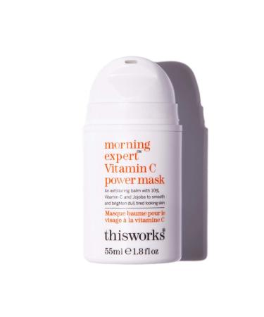 Shop This Works Morning Expert Vitamin C Power Mask 1.8 Oz - Brighten & Revitalize Your Skin | International Shipping Available - Buy Online on SooperMarket.com