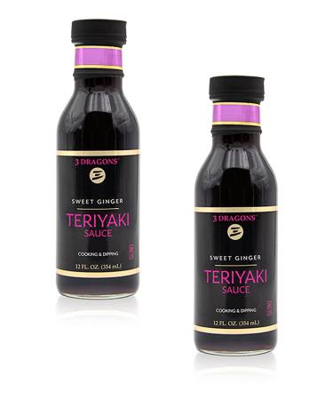 Delizza East West Teriyaki Ginger Sweet Sauce 12 oz - Authentic Asian Flavor - Buy Online on SooperMarket.com