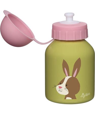 Buy SIGIKID 25121 Rabbit Forest Drinking Bottle - 250ml Kids Bottle for Girls - Eco-Friendly Cute Green/Pink Design for Ages 3+ - Buy Online on SooperMarket.com
