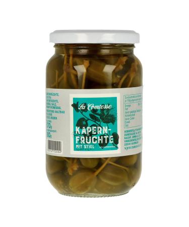 La Comtesse Capers with stem 180g