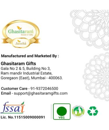 Ghasitaram Gifts Jaiccha Lohri Sweets Gachak hampers Lohri Hamper Box Big of Til Laddoo Khajoor Gachak Revadi Til Almonds Peanuts - Buy Online on SooperMarket.com