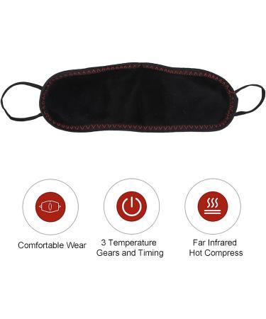 Ankroyu Heated Nose Cover - Ultimate Nose Warmer & Hot Compress for Snoring Relief Allergy Relief Washable Nasal Heating Pad | 3 Corridor Design & Timer - Buy Online on SooperMarket.com