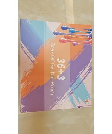 Gel Nail Polish SHOWNAIL 39 Pcs Gel Nail Polish Set Soak Off Gel Nail Set with Glossy and Matte Gel Top Base Coat Popular Nude Neon Pastel White Black Glitter Gel Polish Set Diy Nail Collection 36 Colors - Buy Online on SooperMarket.com