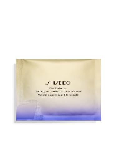 Shiseido Vital Perfection Uplifting and Firming Express Eye Mask - 12 Sets of Two Eye Masks - Pure Retinol Under-Eye Mask That Visibly Lifts & Firms - Targets Dark Circles & Under-Eye Bags