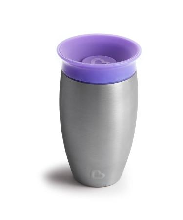 Munchkin 17061 10oz Stainless Steel Miracle 360 Sippy Cup - Assorted Colors - Buy Online on SooperMarket.com