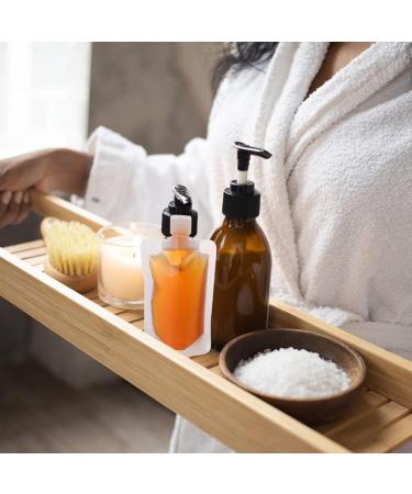 1 Set Flap Lotion Bag cosmetic dispenser flat travel pouch hand soap bottle conditioner pouch travel size container toiletry cosmetic containers pa clamshell liquid bath soap - Buy Online on SooperMarket.com