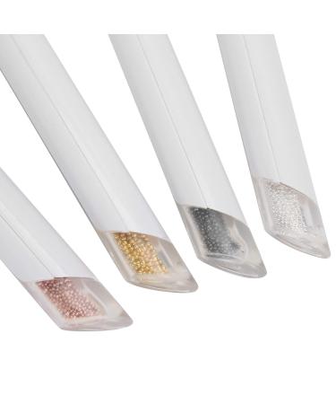 4PC Nail Dotting Pen Set - Professional Nail Art Tools with 2800 Steel Balls for DIY Manicure & Nail Studio - Buy Online on SooperMarket.com