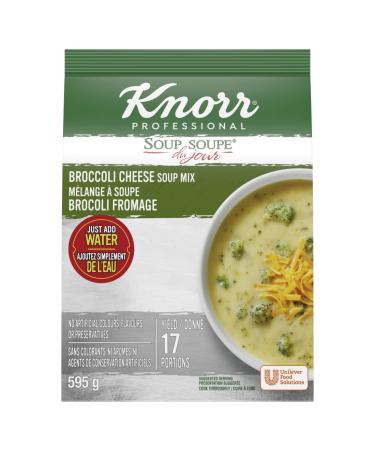 Knorr Professional Broccoli Cheddar Soup Mix Gluten Free Broccoli 595 g (Pack of 1)