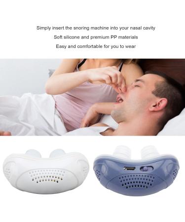 Electric Anti-Snoring Device for Comfortable Sleep - Travel Friendly (White) - Buy Online on SooperMarket.com