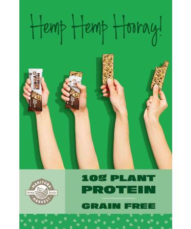 Manitoba Harvest Hemp Bar Dark Chocolate Cocoa Nibs 12x45g - Buy Online on SooperMarket.com