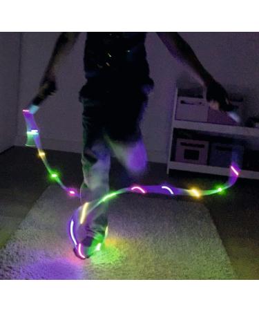 Luminous Adjustable Skipping Rope with LED Lights - Multi-Colored 3 Light Modes & Counter | Moses 38137 - International Shipping Available - Buy Online on SooperMarket.com