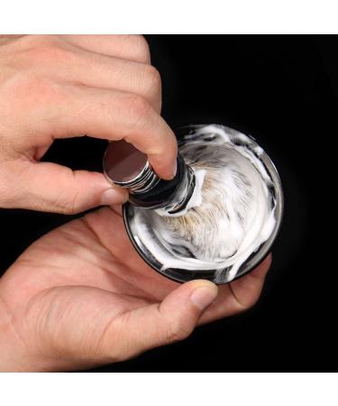 Premium Men's Shaving Bowl Set - 5 Pieces Durable Foam & Soap Dish for Facial Cleaning | Perfect for Grooming - Buy Online on SooperMarket.com