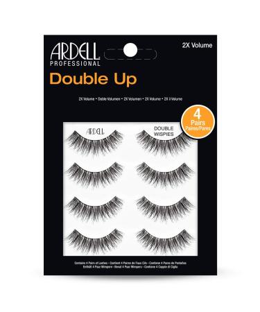 Ardell Double Up Wispies 4 Pairs 4 Pair (Pack of 1)