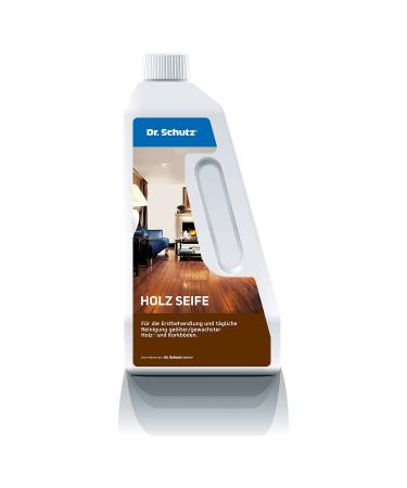 Dr. Schutz wood soap 750 ml | Cleaning & care for oiled wooden floors | 2-in-1 cleaning care for beautiful parquet 750 ml (1 pack)