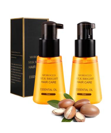MAITING 2Pcs Shine Studio Anti Frizz Hair Serum  Shinestudio Anti-frizz Hair Serum  Morocco Silk Bright Hair Care for All Hair Types