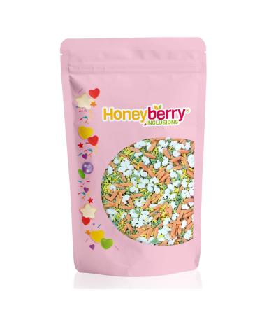 HONEYBERRY INCLUSIONS Easter Sprinkles 200g - Premium Edible Decorating Easter Sprinkles Mix for Baking Cupcake and Cake Decorations Ice Cream Dessert and Icing Decoration Toppers Easter Mix