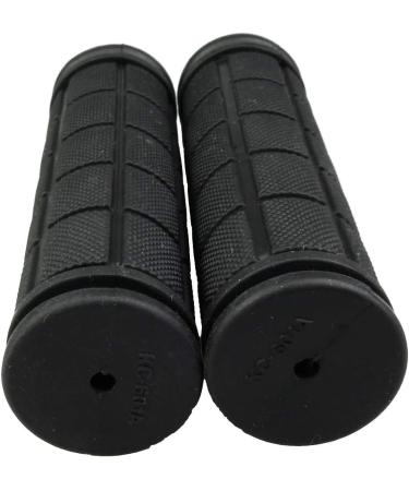 2 Pairs Soft Black Rubber Bicycle Handlebar Grips for BMX MTB Mountain Road Scooter Bike - Buy Online on SooperMarket.com