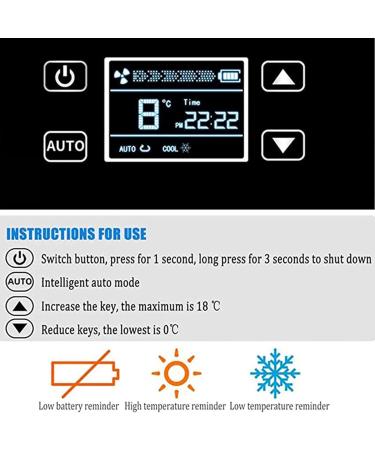 Rechargeable Insulin Cooler Box Portable Small Medical Medicine Box Mini Car Refrigerator USB Charger Medicine Cooler Reefer Container 2batteries - Buy Online on SooperMarket.com