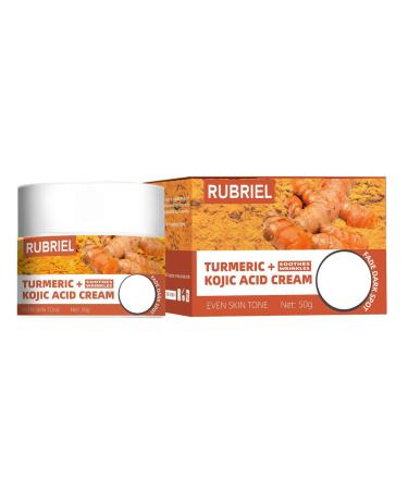 Turmeric Kojic Acid Face Cream- Natural Turmeric Skin Brightening Lotion for Face & Body Anti-Aging Cream Turmeric Face Moisturizer for Dark Spots Dry Skin Hydrating Firming Even Tone